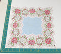 Floral vintage handkerchief - h0255