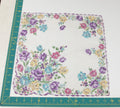Floral vintage handkerchief - h0257