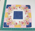 Floral vintage handkerchief - h0258