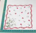 Floral vintage handkerchief - h0271