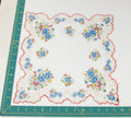 Floral vintage handkerchief - h0273