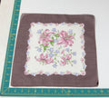 Floral vintage handkerchief - h0274