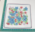 Floral vintage handkerchief - h0276