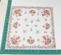 Floral vintage handkerchief - h0280