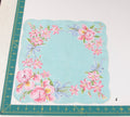 Floral vintage handkerchief - h0282
