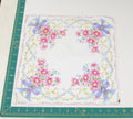 Floral vintage handkerchief - h0284