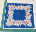 Floral vintage handkerchief - h0285