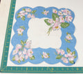 Floral vintage handkerchief - h0286