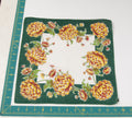 Floral vintage handkerchief - h0289