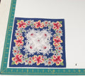 Floral vintage handkerchief - h0294