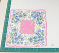 Floral vintage handkerchief - h0303