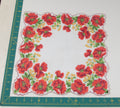 Floral vintage handkerchief - h0305