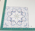 Floral vintage handkerchief - h0309