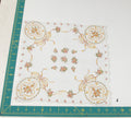 Floral vintage handkerchief - h0316