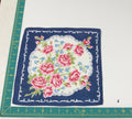 Floral vintage handkerchief - h0324