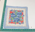 Floral vintage handkerchief - h0329