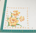 Floral vintage handkerchief - h0330