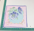 Floral vintage handkerchief - h0332