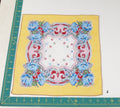 Floral vintage handkerchief - h0335