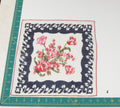 Floral vintage handkerchief - h0336