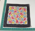 Floral vintage handkerchief - h0339