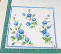 Floral vintage handkerchief - h0349