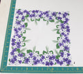 Floral vintage handkerchief - h0353