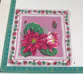 Floral vintage handkerchief - h0354