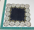 Floral vintage handkerchief - h0378