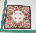 Floral vintage handkerchief - h0381