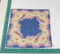 Floral vintage handkerchief - h0383