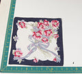 Floral vintage handkerchief - h0393
