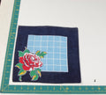 Floral vintage handkerchief - h0394