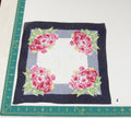 Floral vintage handkerchief - h0399