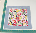 Floral vintage handkerchief - h0400