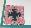 Floral vintage handkerchief - h0407