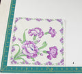 Floral vintage handkerchief - h0412