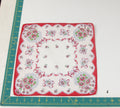 Floral vintage handkerchief - h0422