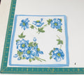 Floral vintage handkerchief - h0427