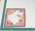 Floral vintage handkerchief - h0431