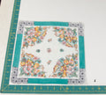 Floral vintage handkerchief - h0433