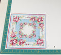 Floral vintage handkerchief - h0439