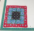 Floral vintage handkerchief - h0445