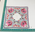 Floral vintage handkerchief - h0446