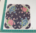 Floral vintage handkerchief - h0448