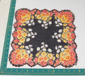 Floral vintage handkerchief - h0453