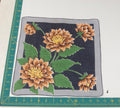 Floral vintage handkerchief - h0456