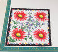 Floral vintage handkerchief - h0457
