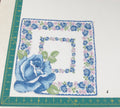 Floral vintage handkerchief - h0461