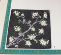 Floral vintage handkerchief - h0463